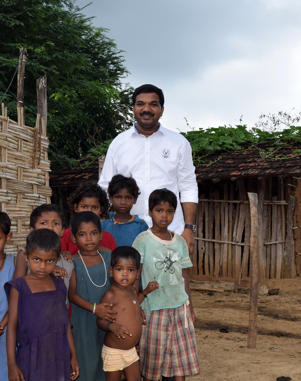 Smiling children supported by Smile Always Foundation